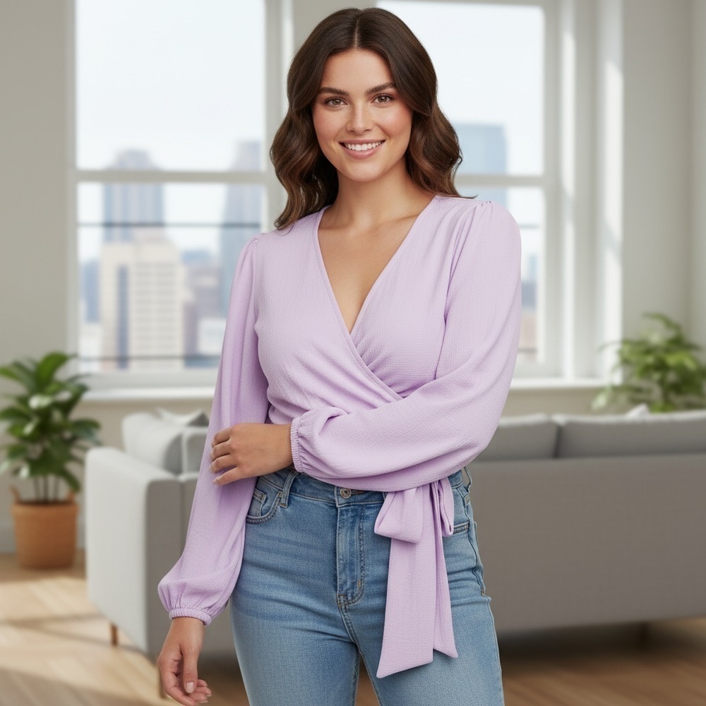 Fashion Nova Top - Lilac
New